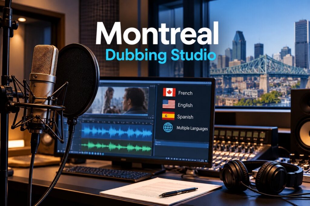 What Services Should a Montreal Dubbing Studio Provide?